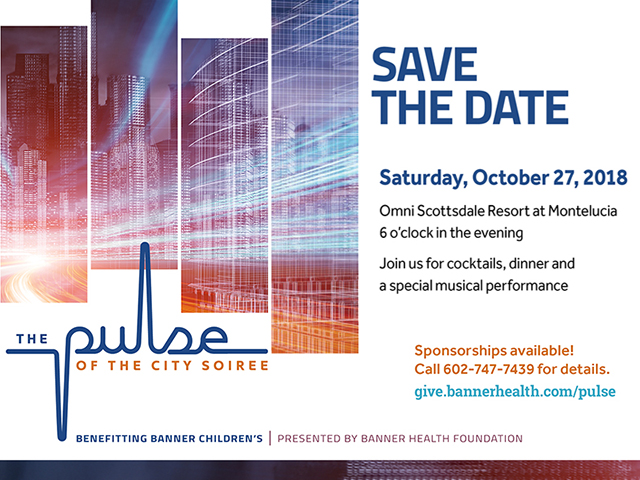 The Pulse of the City Soiree SAVE THE DATE